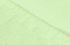 Простыня на резинке Махровая салатовая 160х200х20 Ecotex