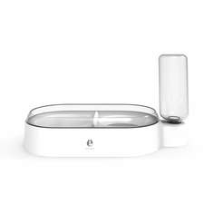 Миска для собак и кошек Nicovaer Фьюжн ELS PET, двойная интерактивная, непроливайка, 500мл