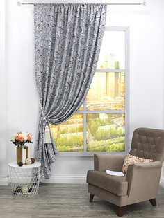 Штора Amore Mio RR 718 KBJ-444 2,0*2,7*1 серый