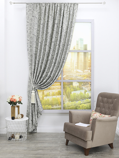 Штора Amore Mio RR 718 KBJ-88 2,0*2,7*1 серый