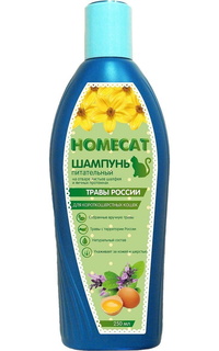 Шампунь Homecat Травяной для короткошерстных кошек (250 мл)