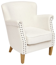 Кресло для гостиной TetChair 95х81х87 см, коричневый/бежевый