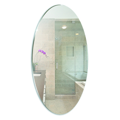 Зеркало MIXLINE овал 350х630