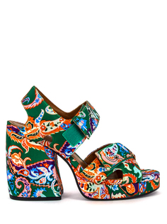 Босоножки женские Just Couture 82421 зеленые 37 RU