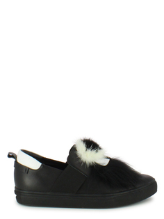 Слипоны женские Just Couture 58356 черные 38 RU