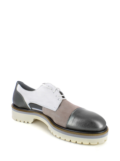 Лоферы женские Just Couture 68342 серебристые 38 RU