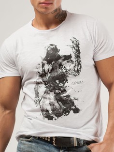 Футболка мужская Opium R-89 белая 3XL