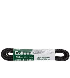 Шнурки для обуви Collonil Rund Gew. черные 75см