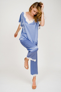 Пижама комплект женский Laete 60452-1 фиолетовый M