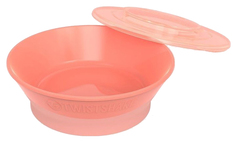 Миска "Twistshake", цвет: пастельный персиковый (Pastel Peach)