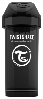Поильник Twistshake Neon Kid Cup, Superhero, 360 мл, Чёрный