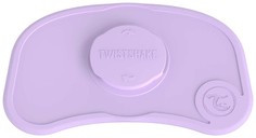 Коврик для кормления с тарелочкой Twistshake Click Mat Mini, пастельный фиолетовый