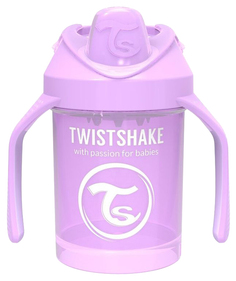 Поильник Twistshake Mini Cup, Пастельный фиолетовый Pastel Purple, 230 мл
