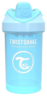 Поильник Twistshake Crawler Cup, Пастельный синий Pastel Blue, 300 мл
