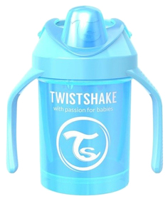 Поильник Twistshake Mini Cup, Пастельный синий Pastel Blue, 230 мл