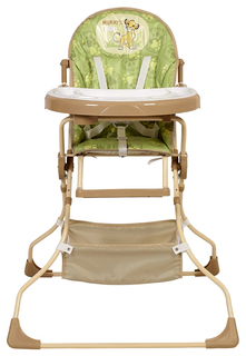 Стульчик для кормления Polini kids Disney baby 252 "Король Лев", цвет: макиато