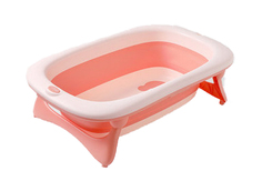 Ванночка складная Funkids Folding Delux Bath Pink