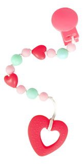 Прорезыватель классический Жирафики Сердечко