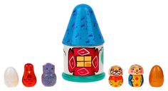 Пальчиковый театр в домике RNToys Курочка Ряба