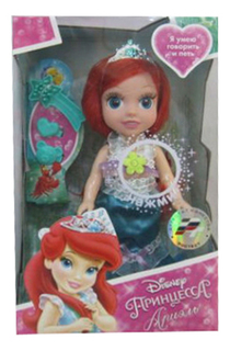 Кукла Принцессы Диснея Русалочка Ариэль 15 см Карапуз ariel002x