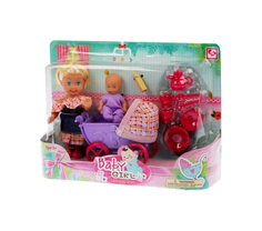 Игровой набор с куклой Наша игрушка Маленькая мама K899-95