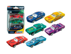 AUTOTIME Машинки металлические Premium muscle car, 1:60, 3 штуки 48666W-RUS