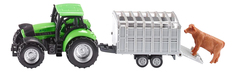 Трактор с прицепом для скота Siku 1640