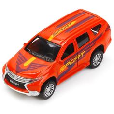 Машинка Технопарк металлическая инерционная mitsubishi pajero sport 12 см