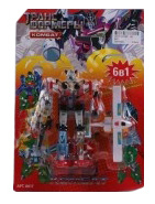 Игровой набор Трансформеры Робот Комбат G017-H21063 С Самолетом Joy Toy
