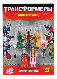 Игровой набор Трансформеры Робот Мастербот G017-H21076 6 В 1 Joy Toy