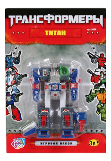 Игровой набор Трансформеры Робот Титан G017-H21074 3 В 1 Joy Toy