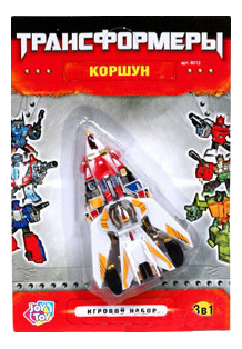 Игровой набор Трансформеры Робот Коршун G017-H21058 3 В 1 Joy Toy