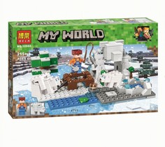 Конструктор BELA Дрессировочный лагерь для белых медведей 10960