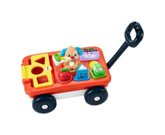 Интерактивная игрушка Fisher-Price Laugh & Learn Pull & Play Learning Wagon GCV97