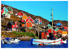 Пазл Educa Северные дома 1000 элементов