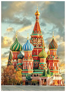 Пазл Educa Храм Василия Блаженного, Москва 1000 элементов