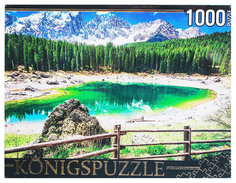 Пазл Konigspuzzle Италия Озеро радуги ГИК1000-8261 1000 элементов