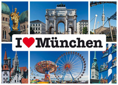Пазл Schmidt Я люблю Мюнхен 1000 элементов