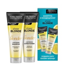 Набор John Frieda Sheer Blonde Шампунь Go Blonder 250мл + Кондиционер Go Blonder 250мл