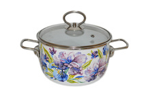 Кастрюля эмал сфер 3,0л Iris 1SC185S Vitross