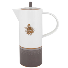 Кофейник 989мл Vista Alegre HERITAGE, цвет белый, серый