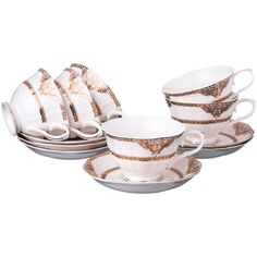 Чайный сервиз Lefard Lorena на 6 персон