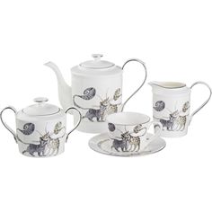 Чайный сервиз Lefard Котики на 6 персон