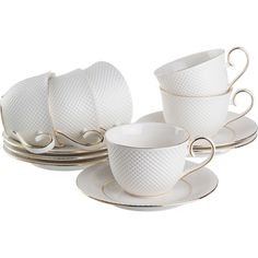 Чайный сервиз Lefard Rose на 6 персон