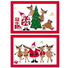 Салфетка для горячего двухсторонняя SANTA&FRIENDS Easy Life