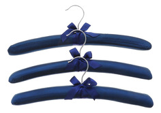 Вешалки 3 шт, 38*3,2*13,8 см, "Синие с синим бантиком" EL Casa