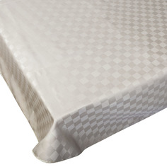 Скатерть Gemitex DAMINA, 140x240 cм., 100% полиэстер, цвет бежевый