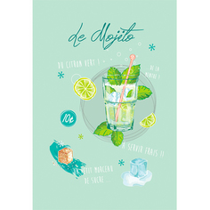 Полотенце кухонное Coucke MOJITO, 50x75 см, 100% хлопок