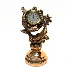 Статуэтка Часы-Знак зодиака Рыбы 1130, 15 см Home & Style