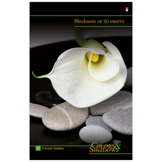 Альт Бизнес-блокнот Цветы и камни, А5, 80 листов, арт, 3-80-072/3 Д